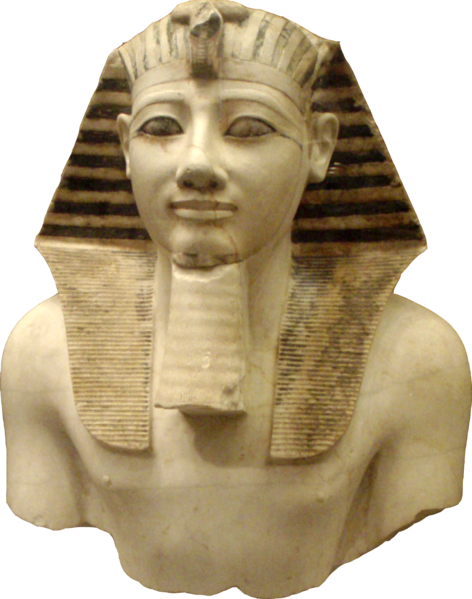 Thutmose III the 18th Dyanasty (marble display)